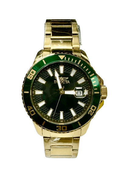 INVICTA Pro DIVER QUARTZ 46047 Rugged Elegance Gold Men Watch - Universal Jewelers & Watch Tools Inc.