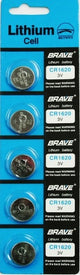 Lithium Cell-CR1620, 1 Pack 5 Batteries, Available for bulk order