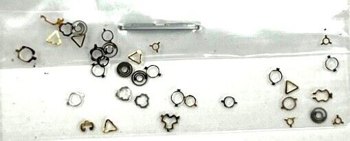 Pack of 25Pc Incabloc springs parts spares shock spring repair watchmakers Parts - Universal Jewelers & Watch Tools Inc.