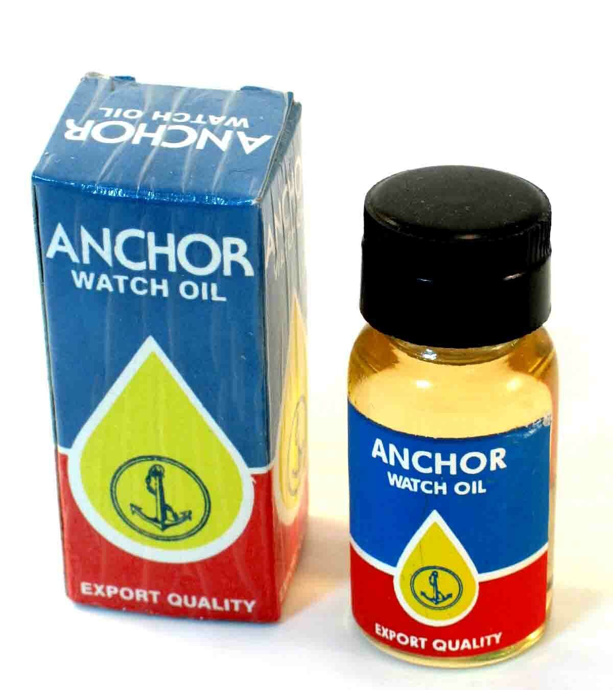 Anchor Watch Oil Bottle of 10ml Superfine for Wrist Watches Repair Tools - Universal Jewelers & Watch Tools Inc.