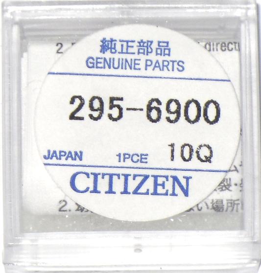 Citizen Watch Capacitor 295 6900, CTL920 Fit Eco Drive E210,E650,G900M,U600M