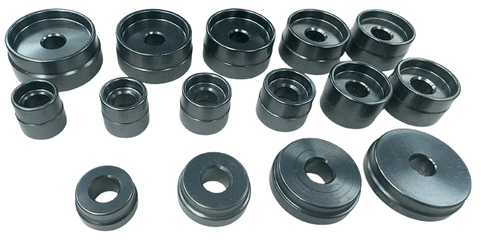 Crystal Glass & Watch Case Back Pressing Tool Kit with Different types of Dies - Universal Jewelers & Watch Tools Inc.