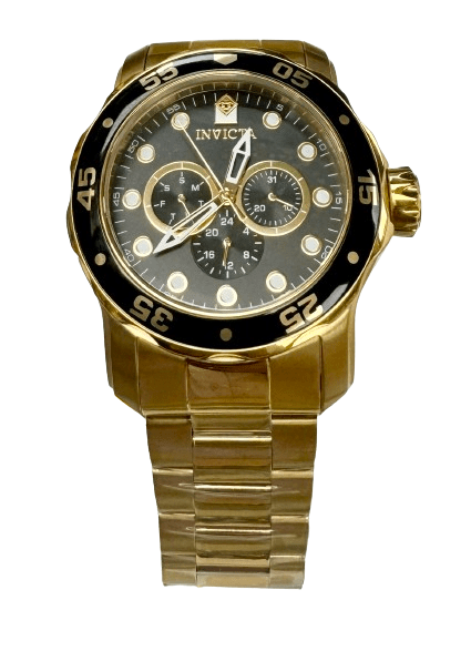 The Stainless - Steel GOLD BOLD Style Watch, INVICTA 45726 - Universal Jewelers & Watch Tools Inc.