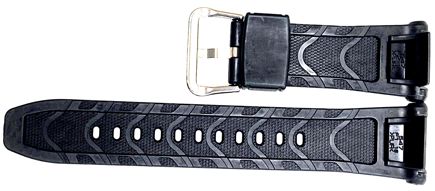 CASIO G - SHOCK Pro Trek Tough Solar Watch Band Strap PRG - 130Y - 1 Black Rubber - Universal Jewelers & Watch Tools Inc.