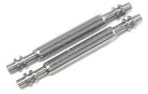 2 pcs Stainless Steel Watch Band Spring Bars Strap Pins 24mm Thickness 1.0mm - Universal Jewelers & Watch Tools Inc.