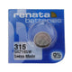 Renata Watch Battery 315, 1 - pack - 10 batteries Replacement, SR716SW, Swiss Made - Universal Jewelers & Watch Tools Inc.