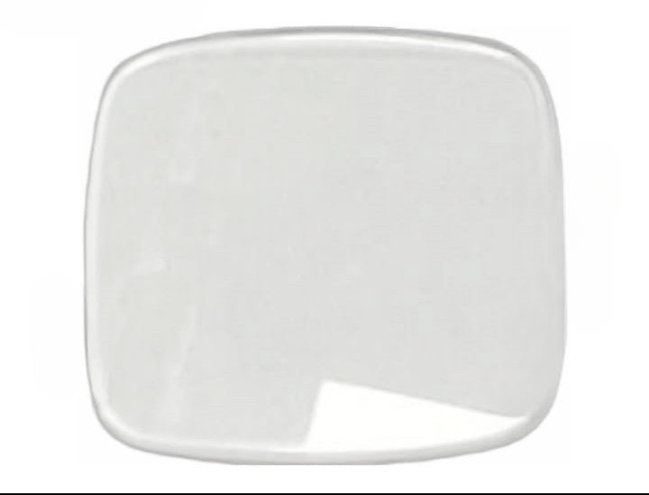 Generic Sapphire to Fit DAVID YURMAN Sapphire Crystal Double Domed Square Cut Corners Round Shape (18.5×18.0×1.0)mm→(Width ×Height× Thick) - Universal Jewelers & Watch Tools Inc.
