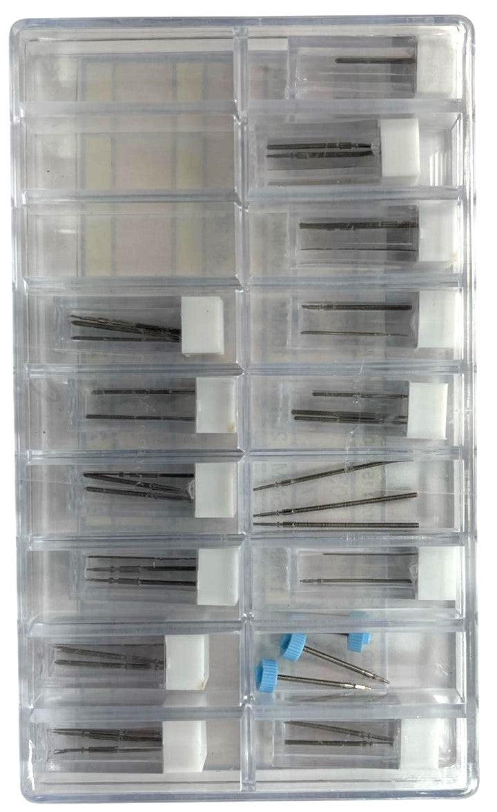 45 Pcs RONDA Stem Assortment, Watchmaker Essential Tool - Universal Jewelers & Watch Tools Inc.