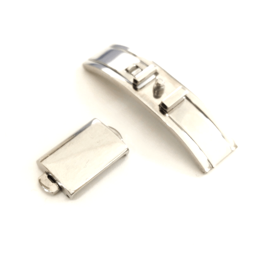 Stainless Steel Push Button Watch Clasp Buckle For Rado 16x6 mm - Universal Jewelers & Watch Tools Inc.