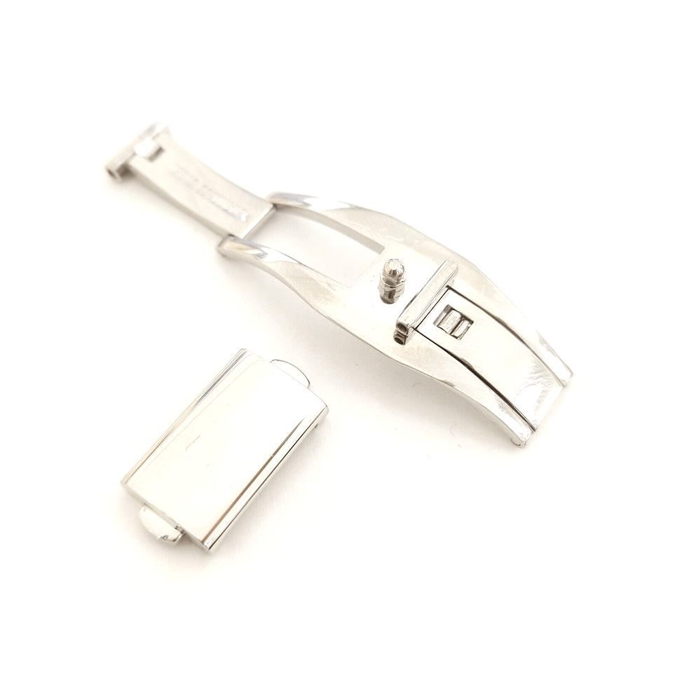 Stainless Steel Push Button Watch Clasp Buckle For Rado 18x9 mm - Universal Jewelers & Watch Tools Inc.