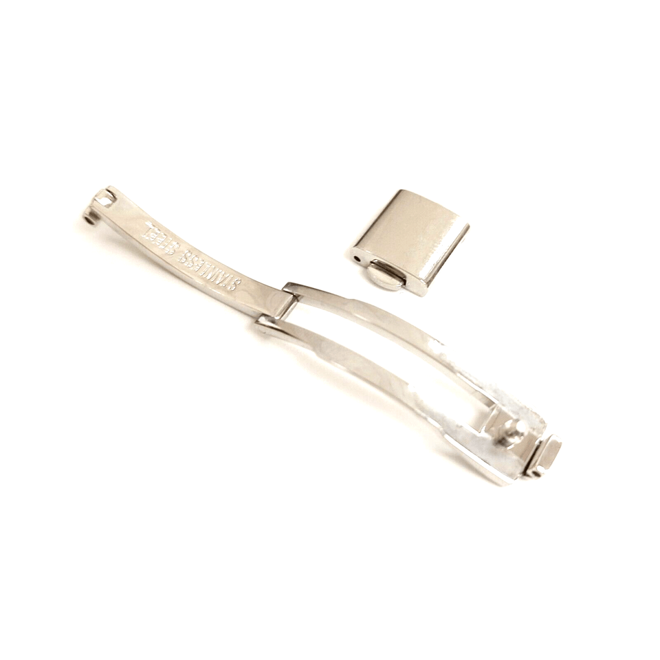 Stainless Steel Push Button Watch Clasp Buckle For Rado 12x5 mm - Universal Jewelers & Watch Tools Inc.