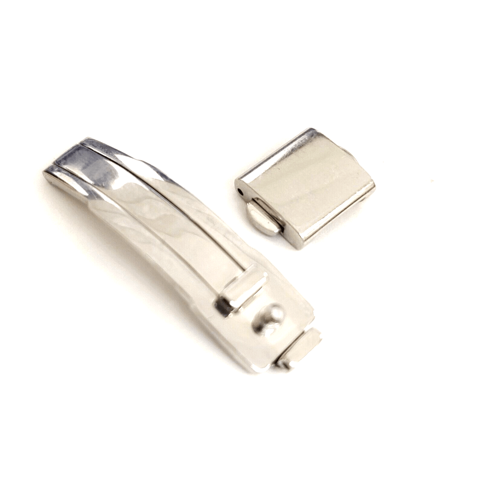 Stainless Steel Push Button Watch Clasp Buckle For Rado 12x5 mm - Universal Jewelers & Watch Tools Inc.