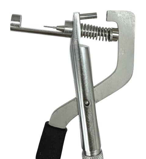 19mm wide Band Link Remover Plier Type with wooden handle - Universal Jewelers & Watch Tools Inc.