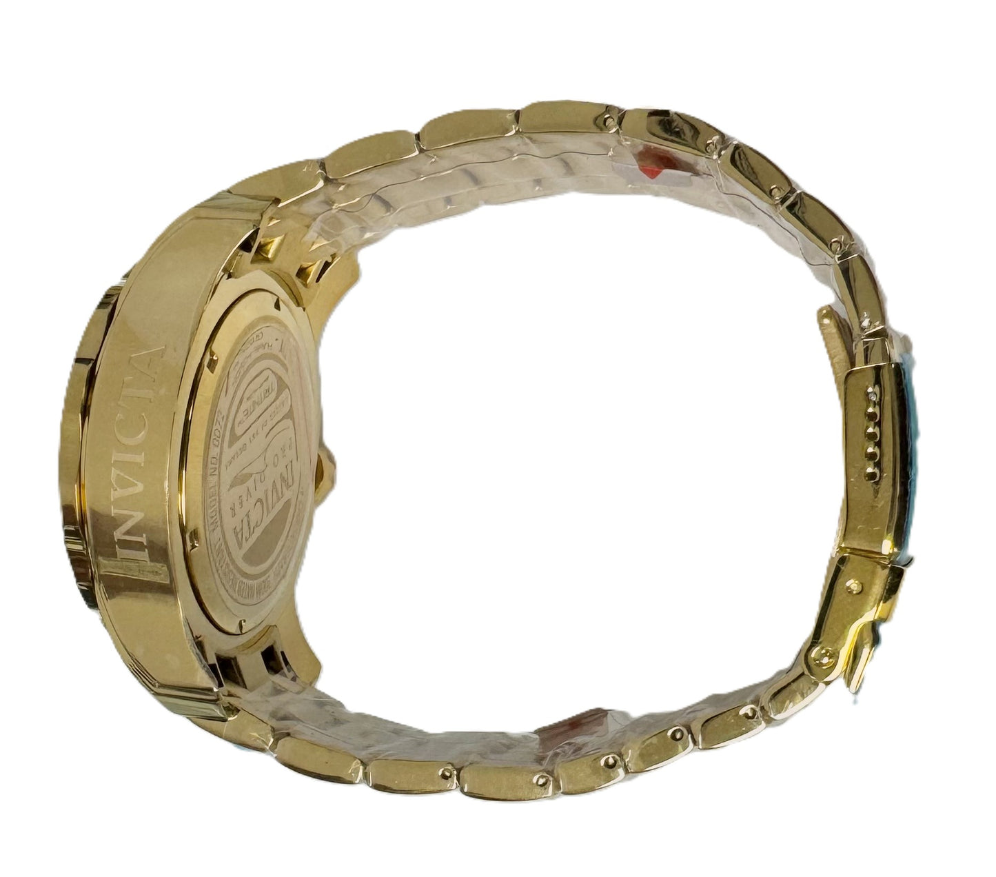 Luxurious GOLD - Tone with Chronograph Function INVICTA ProDriver 0072 - Universal Jewelers & Watch Tools Inc.