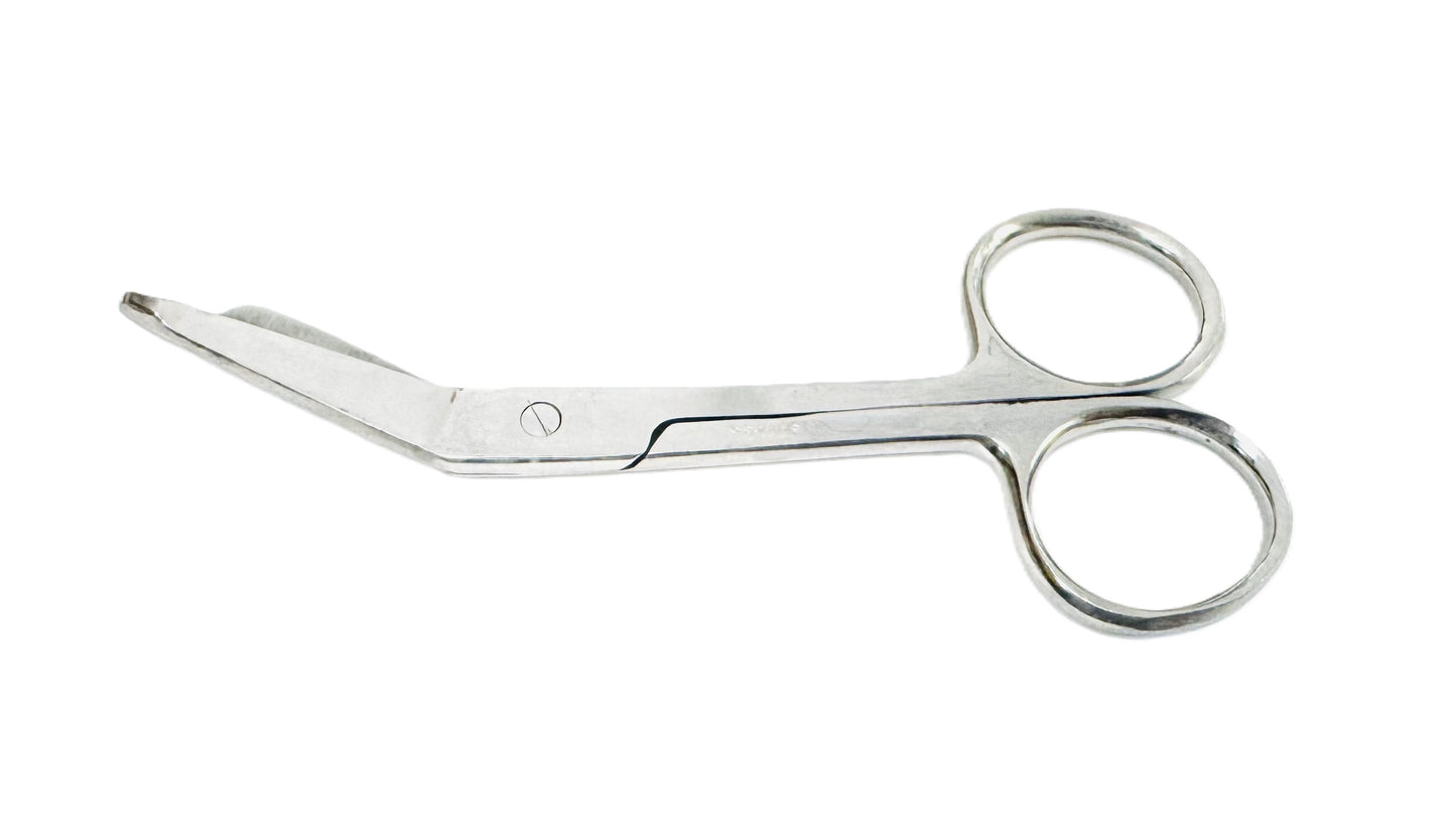 4.5" Lister Bandage Scissors, Medical Grade Stainless Steel - Blunt Tips