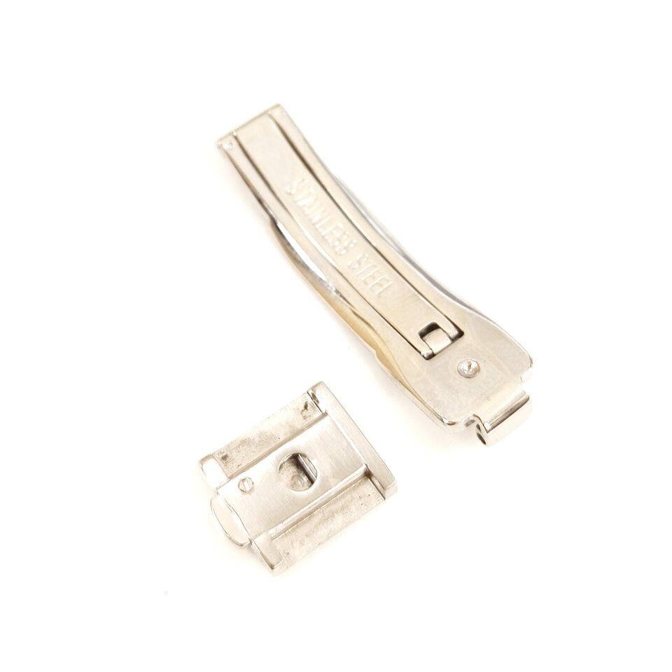 Stainless Steel Push Button Watch Clasp Buckle For Rado 12x5 mm - Universal Jewelers & Watch Tools Inc.