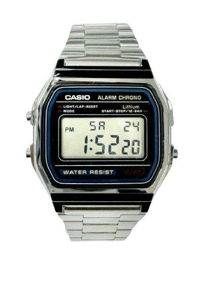Classic Digital Watch Casio 159 - A158W - Universal Jewelers & Watch Tools Inc.