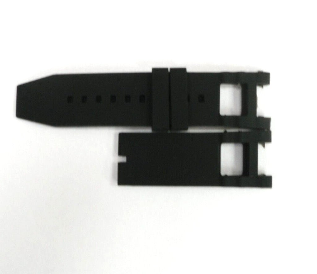 26MM SILICONE RUBBER WATCH BAND STRAP FOR INVICTA RUSSIAN WATCH BLACK