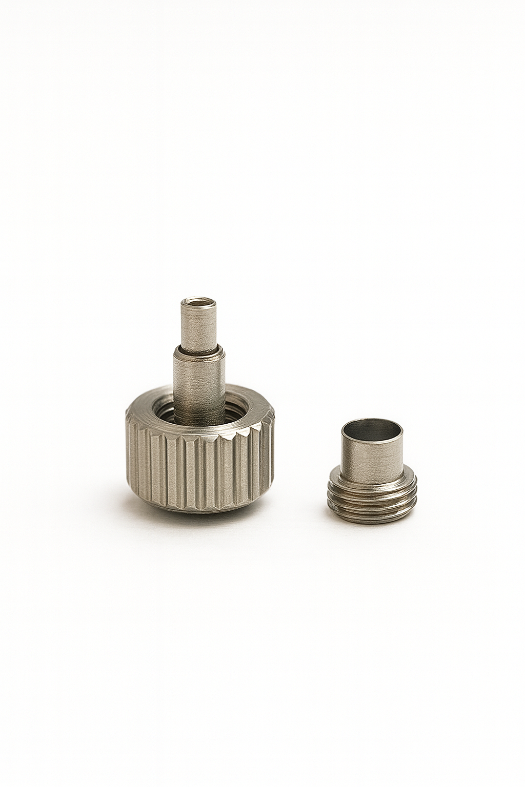 Silver Screw Crown | 5.4mm Universal Fit | Luxury Watch Repair Part