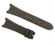 High Quality Rubber Watch Strap Brown Color fit to PATEK PHILLIPE 25x18mm