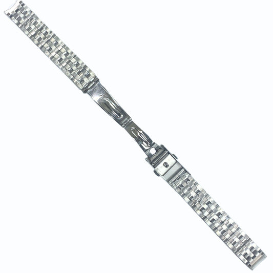 14mm Stainless Steel Watch Band Bracelet - Compatible with Tissot T033210 -