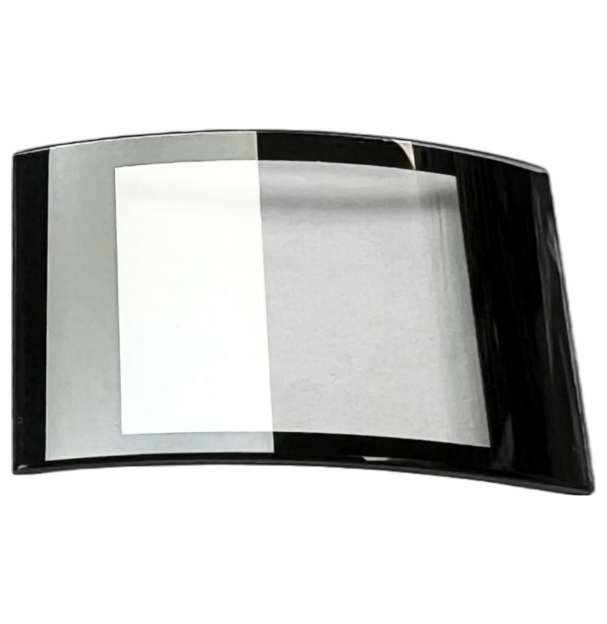 Sapphire Crystal Rado Double Dome Black Border(24.7×15.8)mm Fit (153 0759 3)