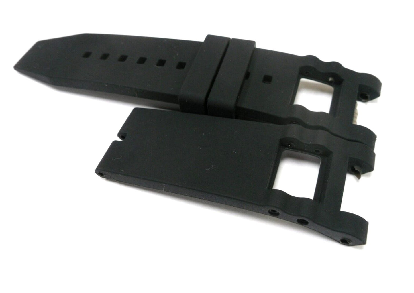 26MM SILICONE RUBBER WATCH BAND STRAP FOR INVICTA RUSSIAN WATCH BLACK