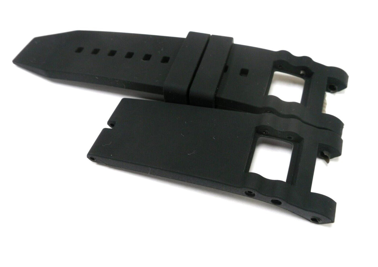 26MM SILICONE RUBBER WATCH BAND STRAP FOR INVICTA RUSSIAN WATCH BLACK - Universal Jewelers & Watch Tools Inc.
