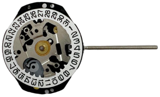 Hattori VX89 2H DT3 Seiko Quartz Watch Movement Overall Height 3.7mm