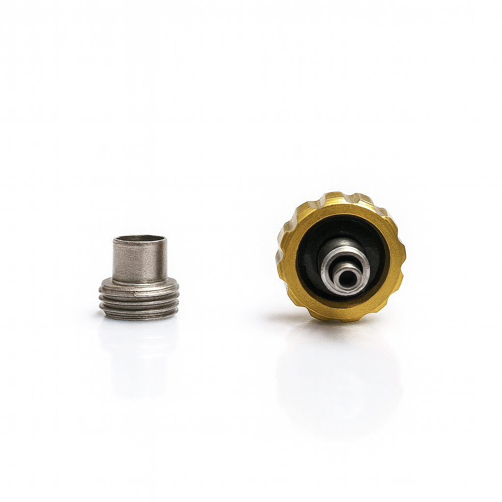 Gold Screw Crown | 5mm - Universal Fit | Luxury Watch Repair Part