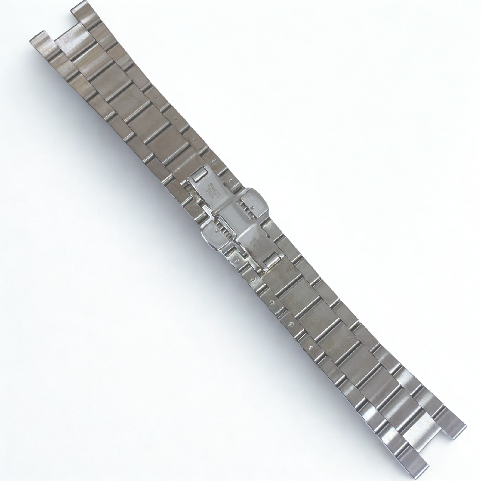 Silver Stainless Steel Band - 20mm Bracelet | for Mido Commander Watches