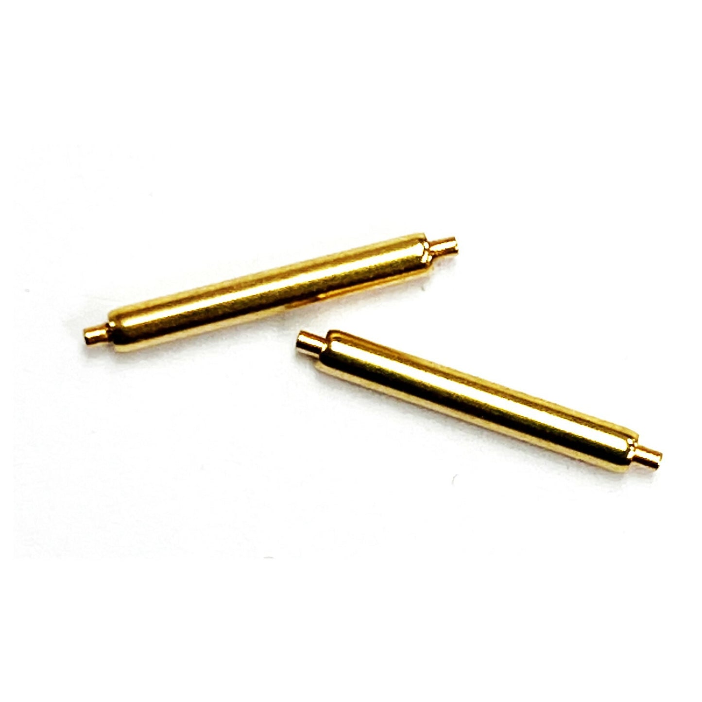 10Pcs. Spring Bars Gold ROLEX Date Just Old Length 13mm, Thick 1.8mm Rolex Part