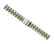 16MM Special Designed 2-tone (GOLD & SILVER) Metal Band with Regular Clasp