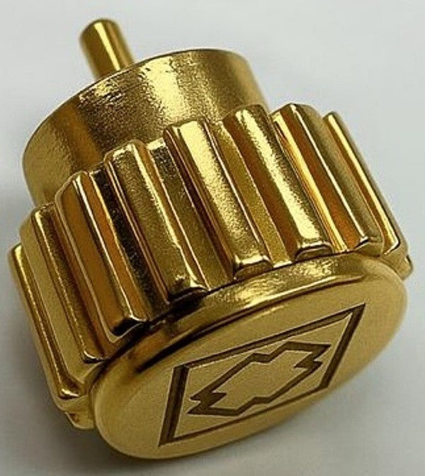 Generic watch crown replacement for Invicta Watch, Gold-Tone Steel