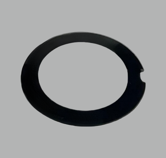 Mineral Crystals Rado Double Dome Black Trim (32.5×2.6×1.0)mm