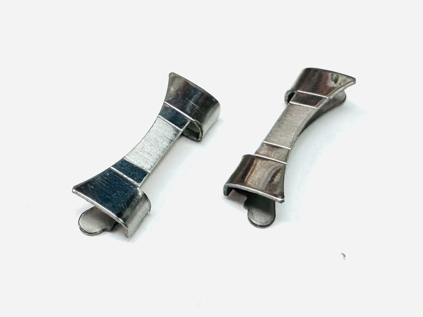 14mm Multicolor Curved End Piece for Stainless Steel Oyster Metal Watch Band