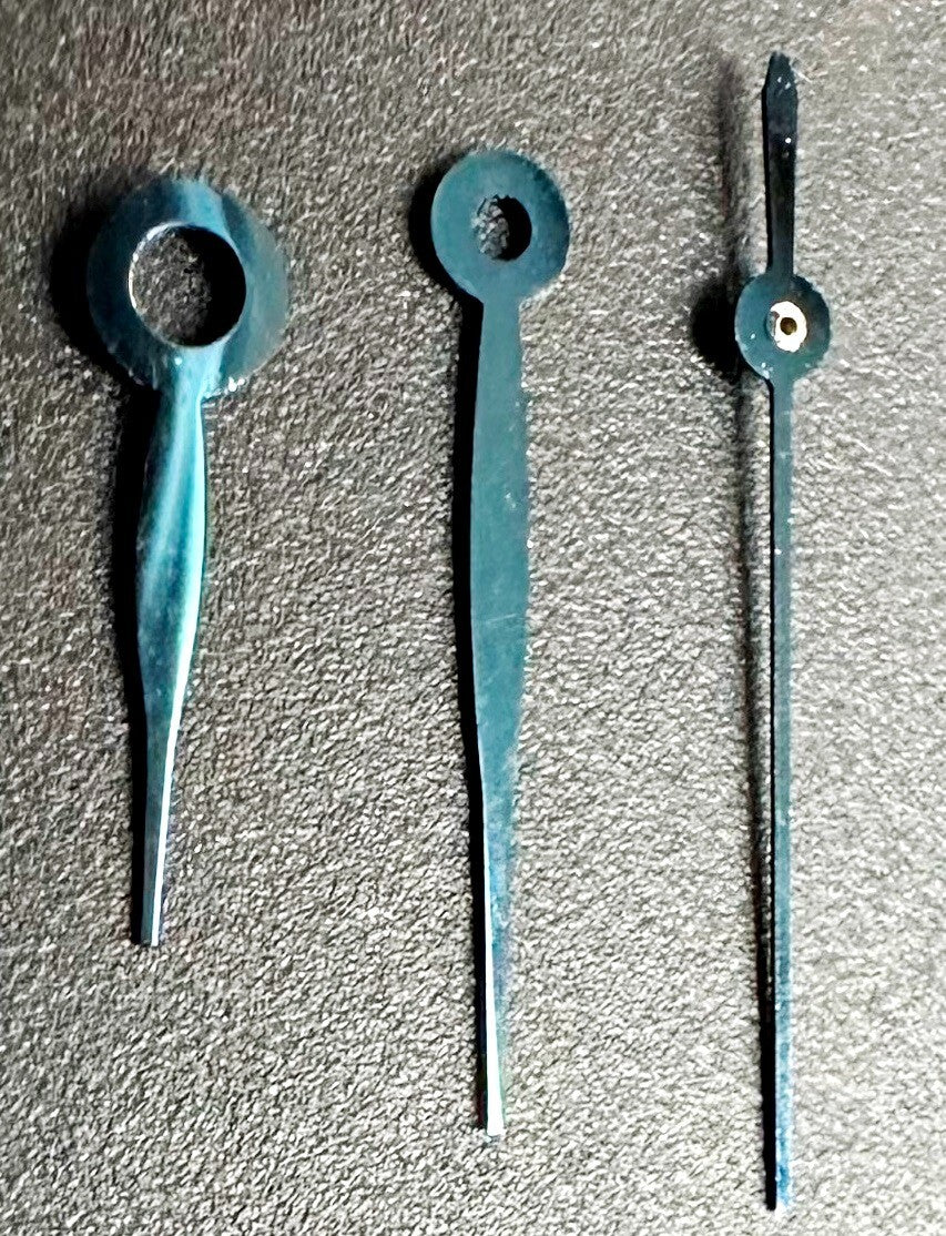 ORIGINAL SET OF 3 HANDS BLUE COLOR FOR LONGINES L2.128 CAL:2000