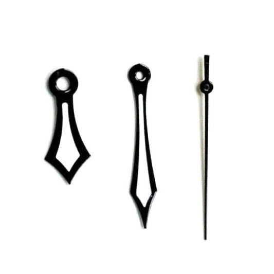 Watch Hands Black Fits to ETA, Ronda,Miyota, Hattori Quartz Movements