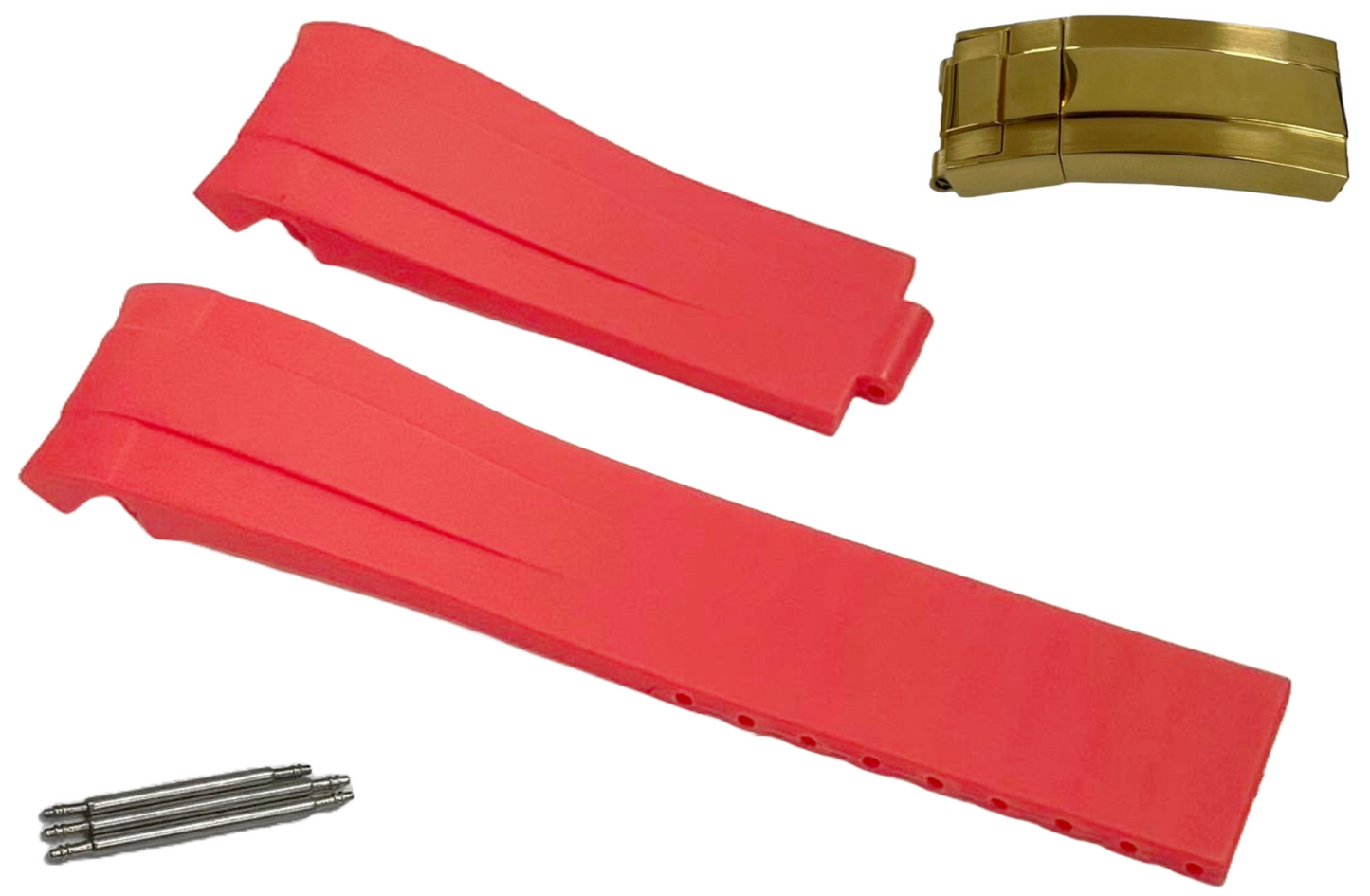 ROLEX RED Watch Band 21MM Fits DateJust SUBMARINER GMT DAYTONA EXPLORER