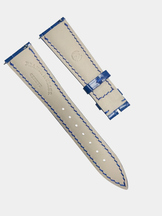 Genuine Franck Muller Watch Band 16mm x 14mm – Blue