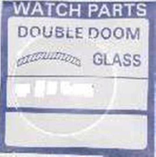 Watch Mineral German Crystal Double Dome 23.0mm-27.5mm Thickness 1.0mm