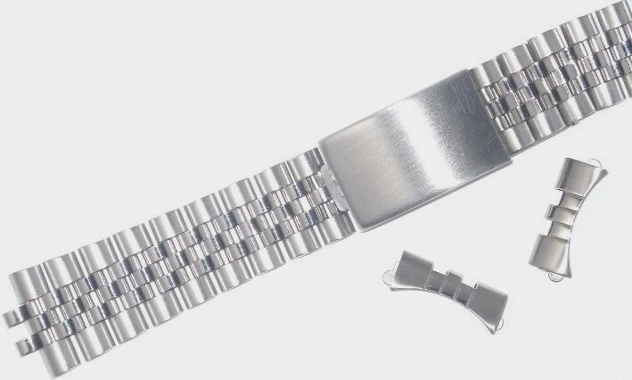 WATCH BAND FOR ROLEX 20MM JUBILEE 6 DIIGIT MODEL WATCHES WITH GLIDE LOCK