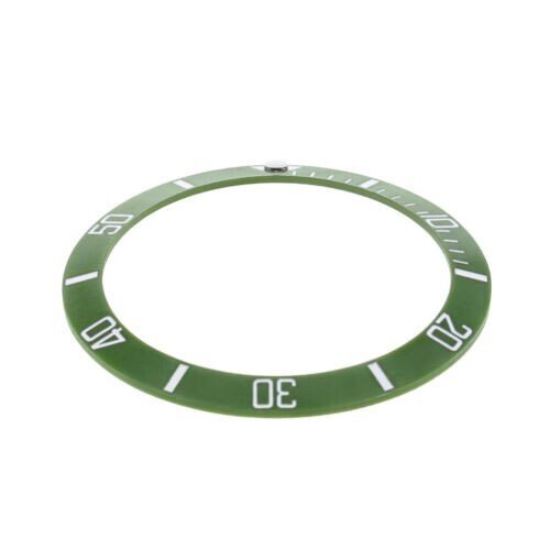 Bezel Inserter Ceramic for ROLEX Submariner 116610 116613 116618 Green Blue Lume - Universal Jewelers & Watch Tools Inc.