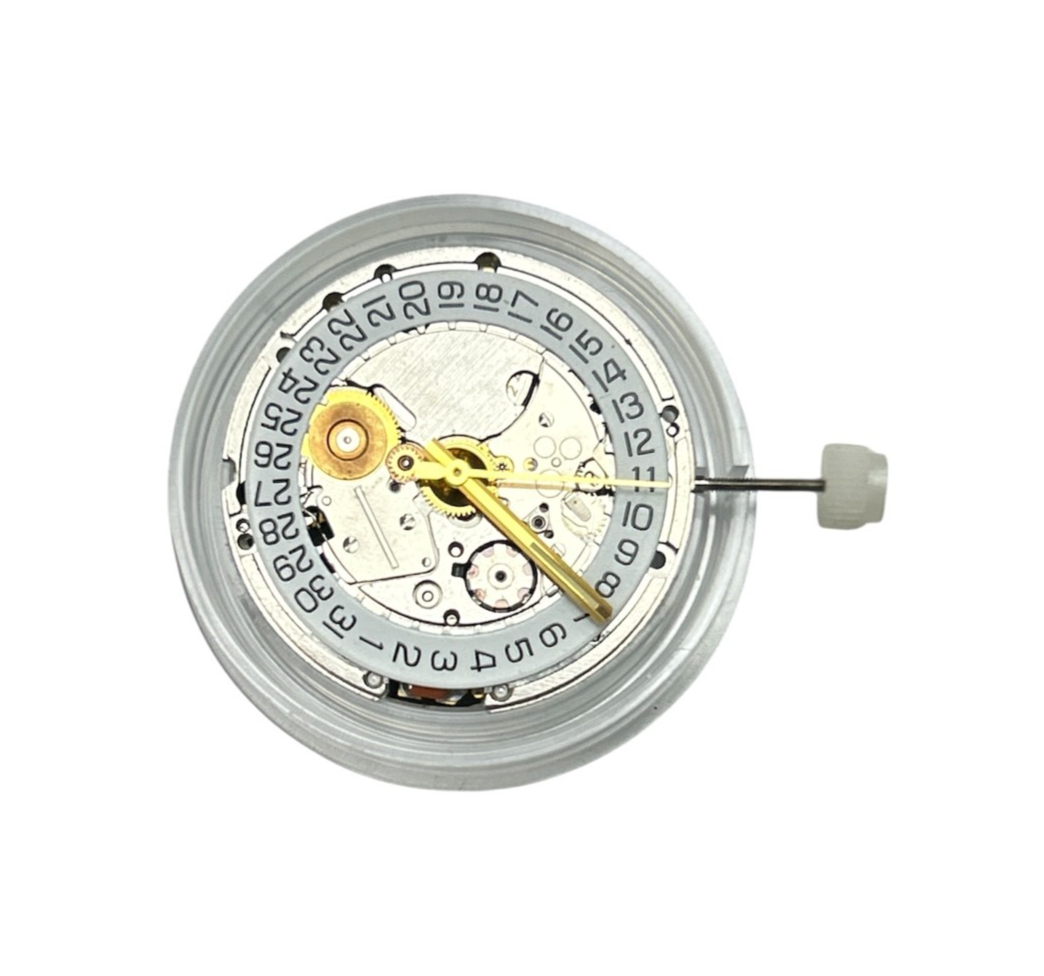 Genuine ETA 205.111 Swiss Autoquartz Movement – 17 Jewels – Date at 3