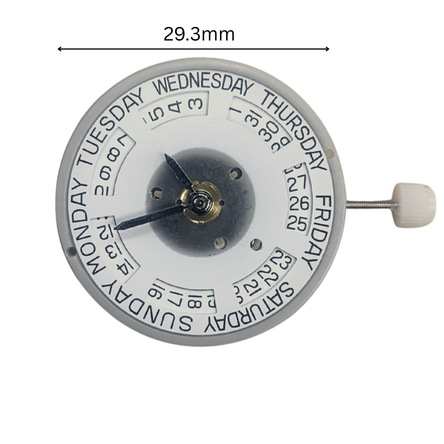 Watch Movement for ETA 2834-2,Date at 3 Day 12 Mechanical Automatic Self-Winding