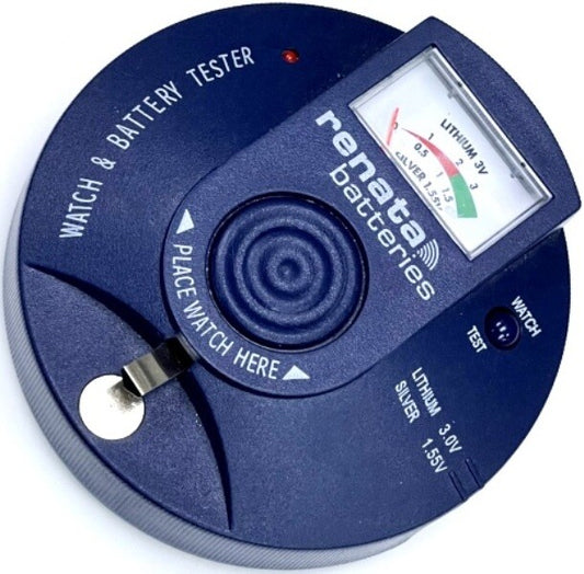 NEW,Watch & Battery Tester Analyzer Silver Oxide 1.5v Lithium 3.0v BWT94 Renata