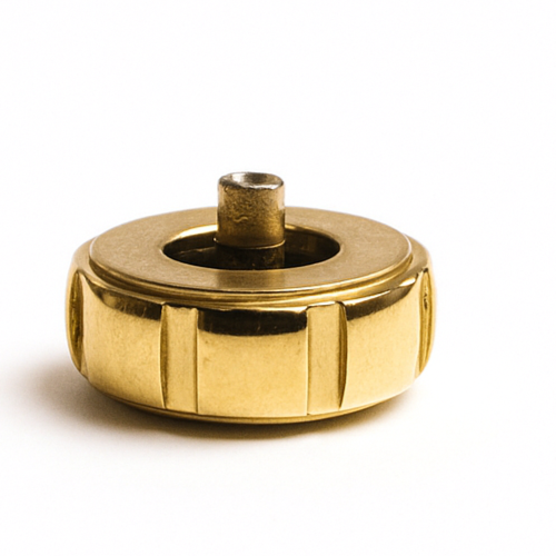 Gold Crown for Baume & Mercier - 6.5x2.5mm TAP 90 Watch Part |