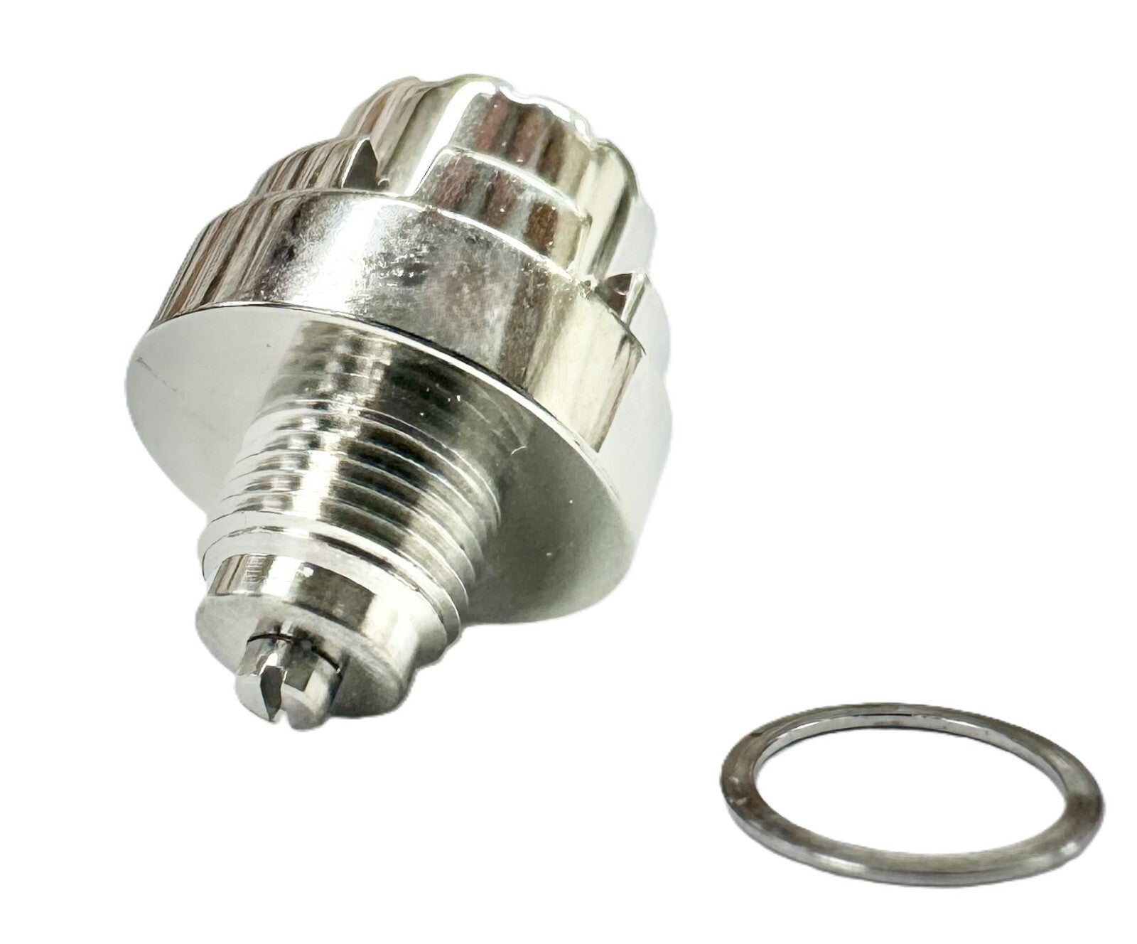 (8x10.2)mm Replacement S/S Pusher for Breitling Watches for Super Avenger A13370