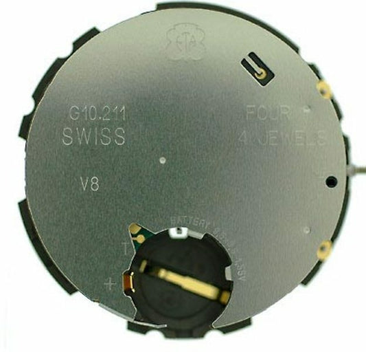 Watch Movement ETA G10.211/212 Quartz Movement Date At 4:00 Overall Height 7.4mm