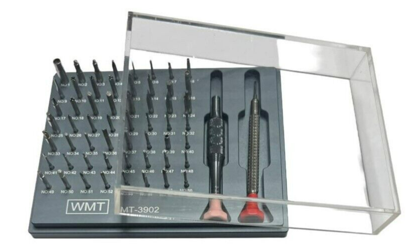 New Wrist Watch Repair Tool Kit Assortment of 56 Tips Stainless Steel